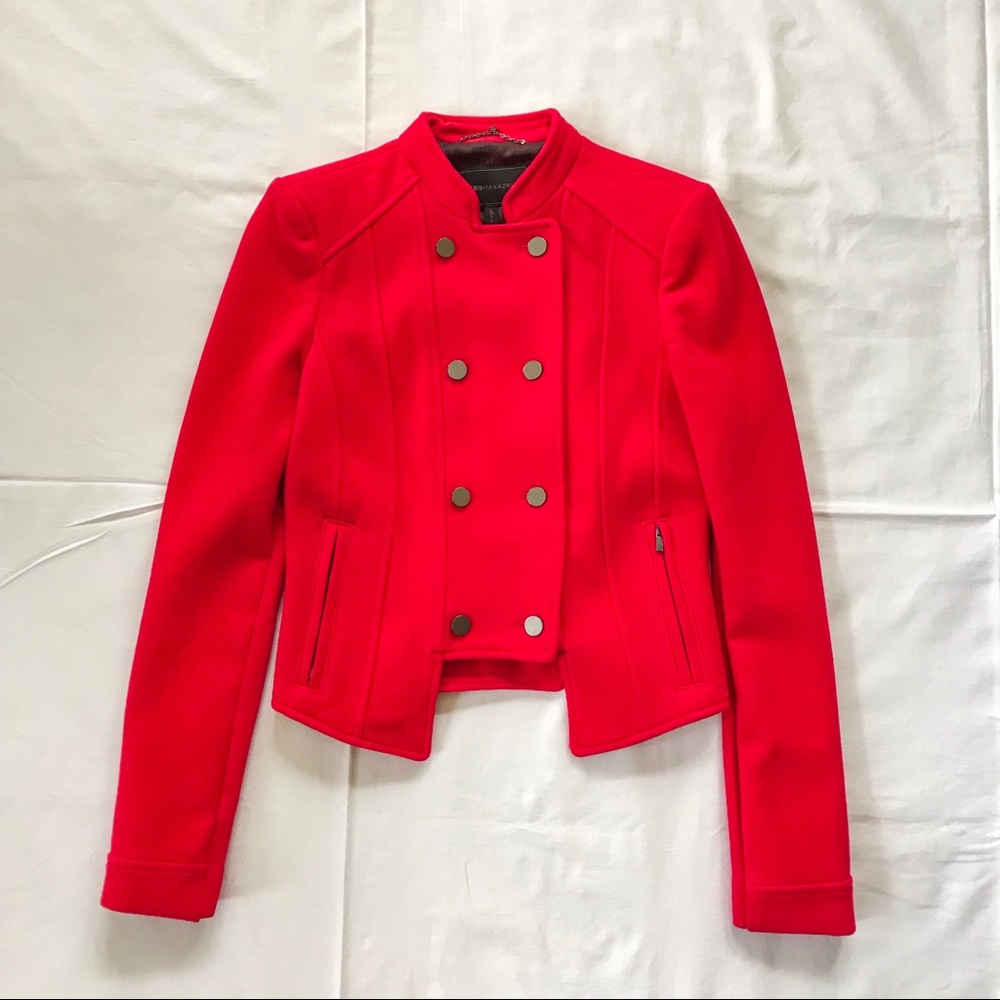 BCBGMAXAZRIA bright pink jacket